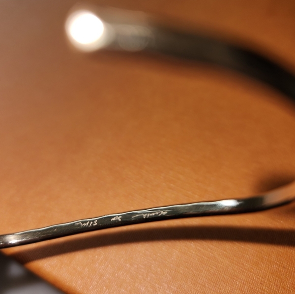 David Smallcombe Gold Cuff Bracelet Small/Medium - Picture 3 of 6